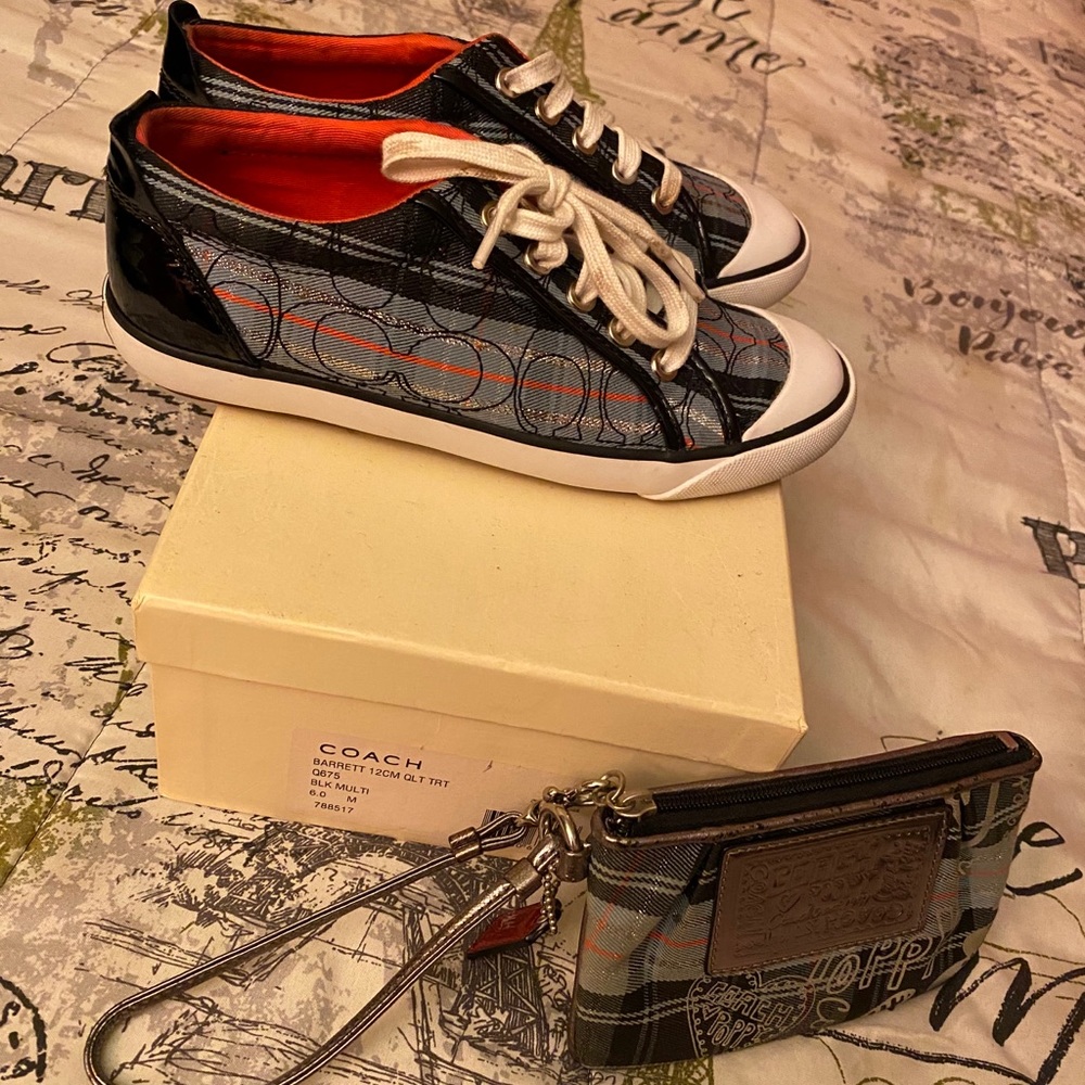 Coach Sneakers With Wristlet